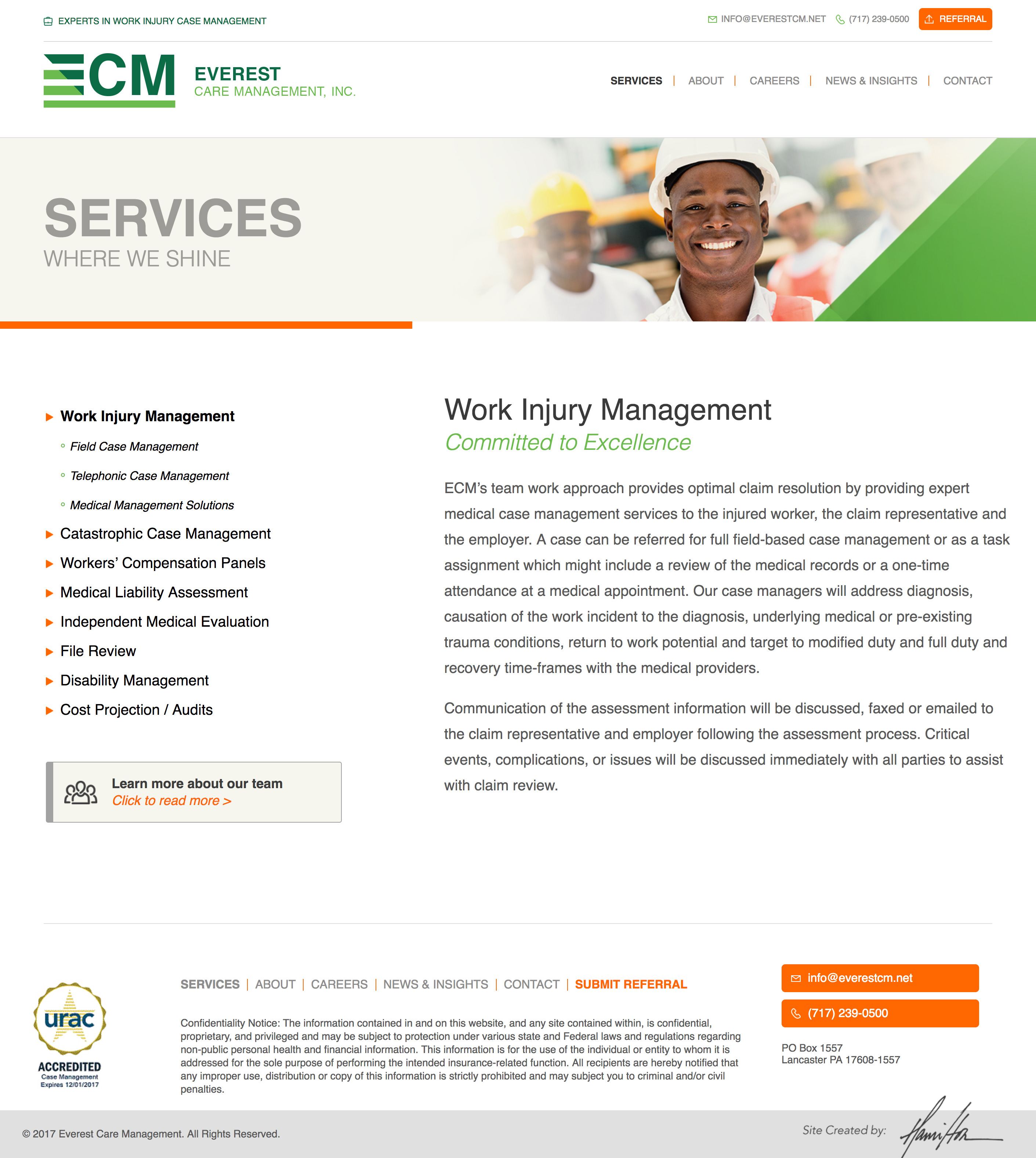 ECM - Work Injury Management