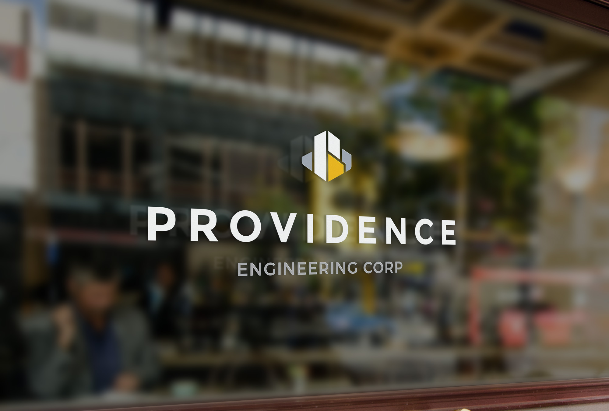 Providence Engineering - Glass Sign