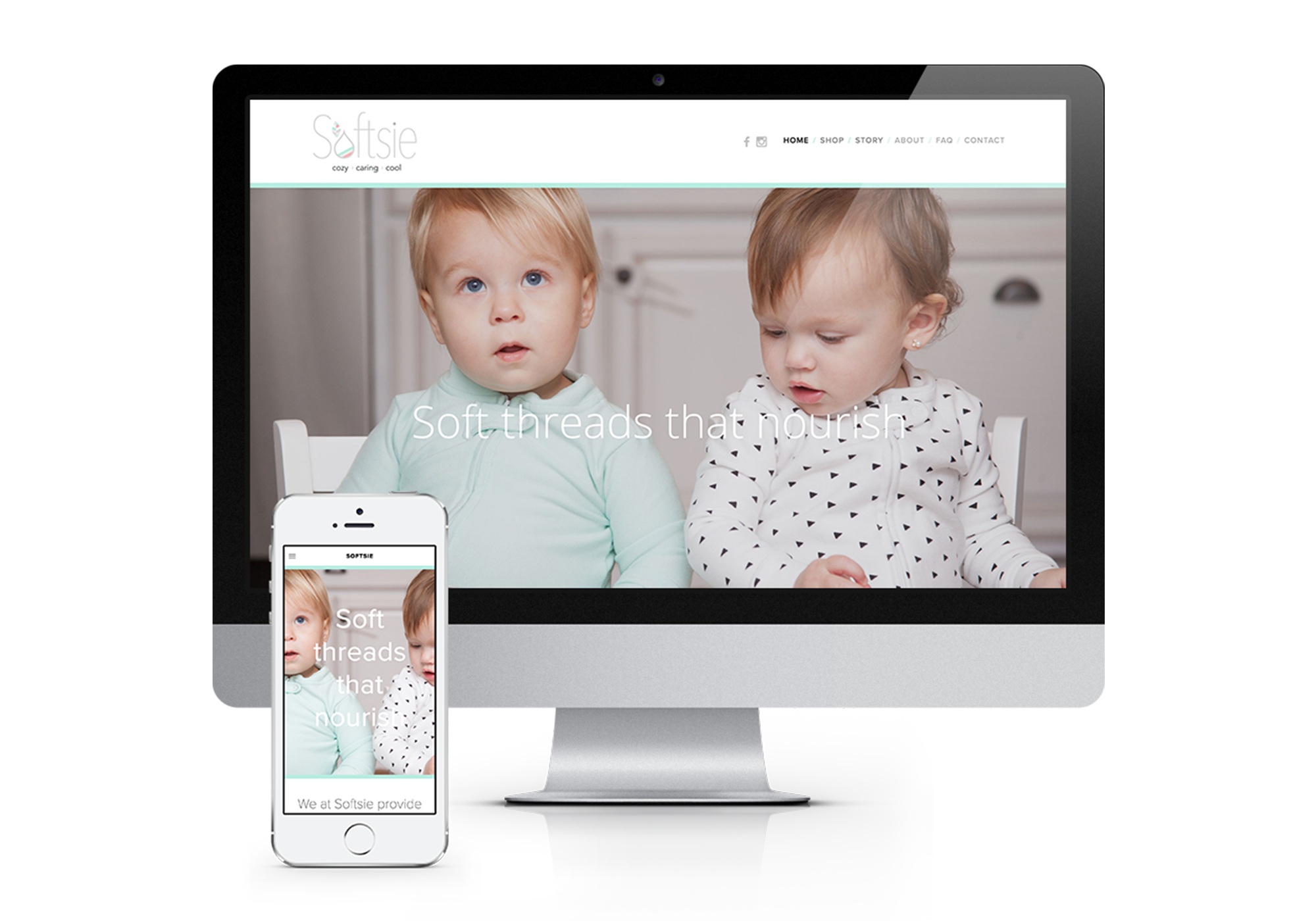 Softsie - Responsive Website