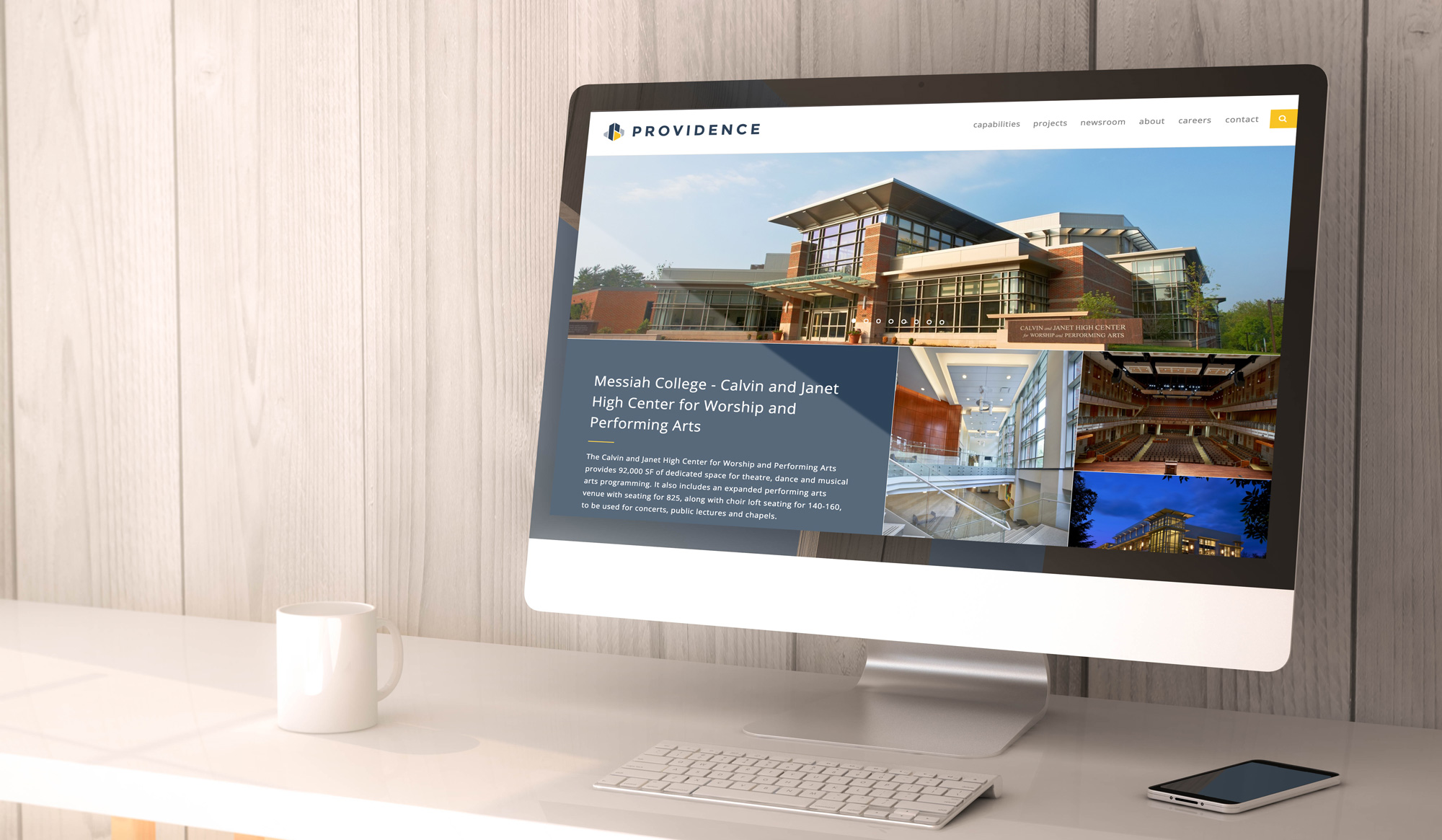 Providence Engineering - Website Redesign